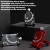 1PC Bicycle Mobile Phone Holder Aluminum Alloy Fixed Navigation Battery Electric Vehicle Motorcycle Mobile Phone Holder Riding