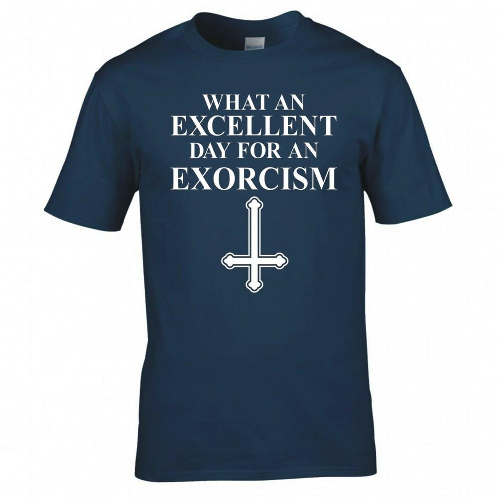 Inspired By The Exorcist Excellent Day For An Exorcism Tshirt 2XL