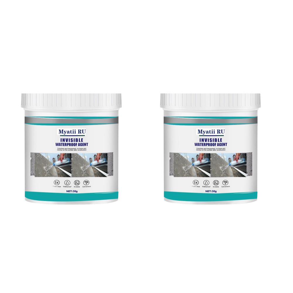 30/100g/300g Waterproof Coating Sealant Agent Transparent Glue With Brush Invisible Anti-Leak Roof Repair Broken Agent Tool