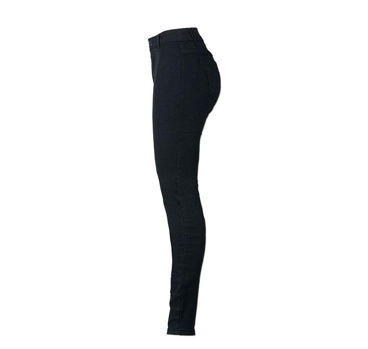Dames Høytlivet Slim-Fit Elastisk Blyantjeans - Stilig 2019 Trend