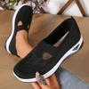 Fashion Women's Shoes Solid Color Breathable Sneakers Casual Sneaker Women's Summer Sneakers Low-top Knitted Casual Shoes Women Shoes