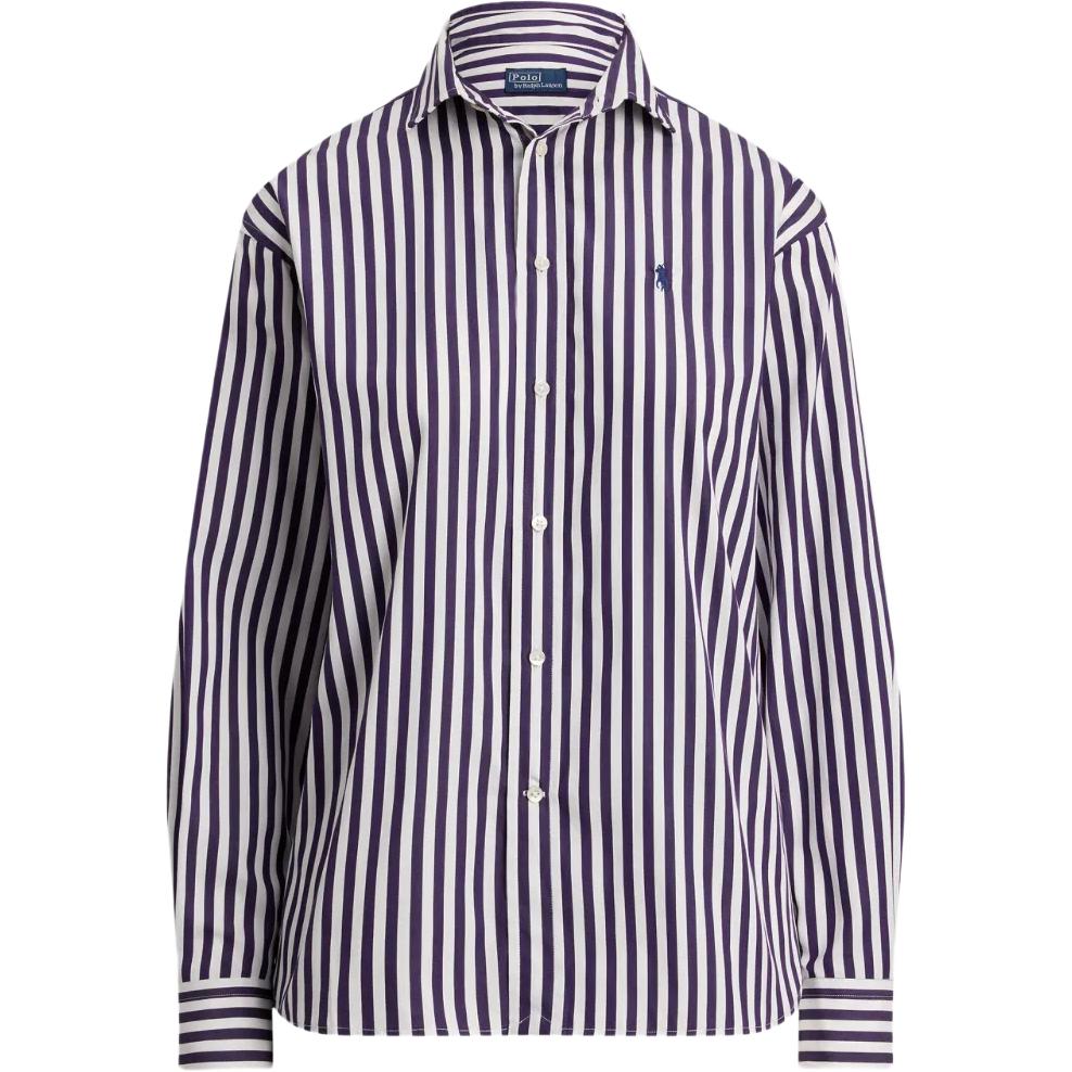 Polo Ralph Lauren Striped Button-Up Long Sleeve Shirt Women Shirts 211910743-030