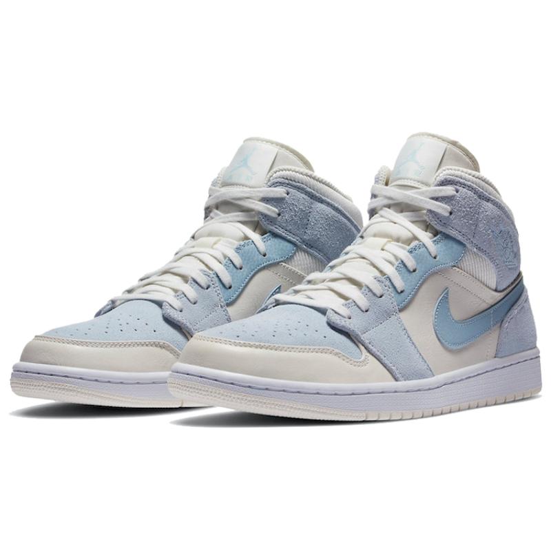 Jordan 1 Mid Mixed Textures Blue Jordan DA4666-100