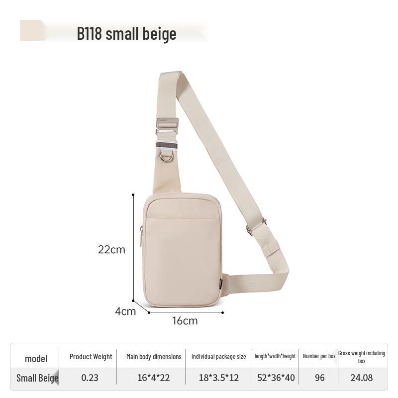 Водонепроницаемая мужская сумка кроссбоди для телефона OSOCE - Износостойкая, Многофункциональная, Нагрудная сумка для путешествий на открытом воздухе.