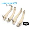 Car Interior Front Rear Door Left Right Handle Inside Pull Handle Panel Cover Trim For BMW X3 X4 G01 G02 F97 F98 2018-2022