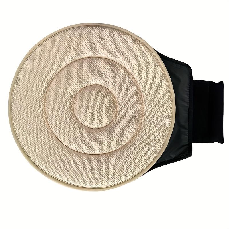 

1 шт. Подушка для сиденья автомобиля с вращением на 360°, Легкая эргономичная поддержка, Подходит для водителей и пассажиров, Аксессуары для автомобильного сиденья бежевый