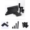 Premium Metric 17-24mm Black Pneumatic Extra-deep Hex Socket Set With Long Length Options