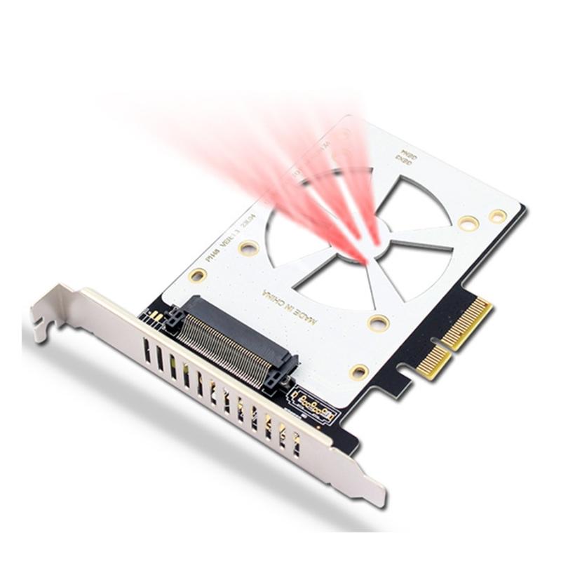 SFF-8639 til PCIE X4 Adapter PH46 til PCIe Adapter Rask Dataoverføring Høy Hastighet for Lesing og Skriving Overføring