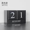 New Wood Calendar Creative Home Decoration Furnishings Living Room Desktop Study Shop Bar Decoration
