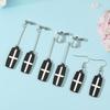 Anime Acrylic Pendant Dangle Earrings Cosplay Props for Women Men Jewelry Accessories