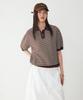 STUDIO TOMBOY Striped Collar Pullover_Brown 9176352971