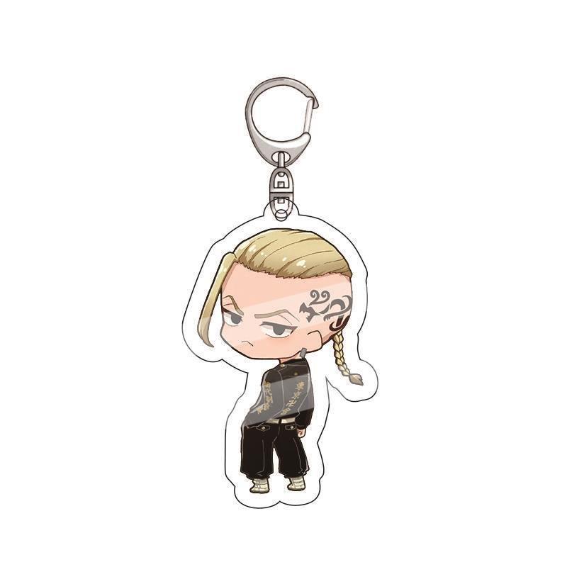 Keychain Tokyo Revengers Keyring Manjiro Ken Takemichi Hinata Pendant Atsushi