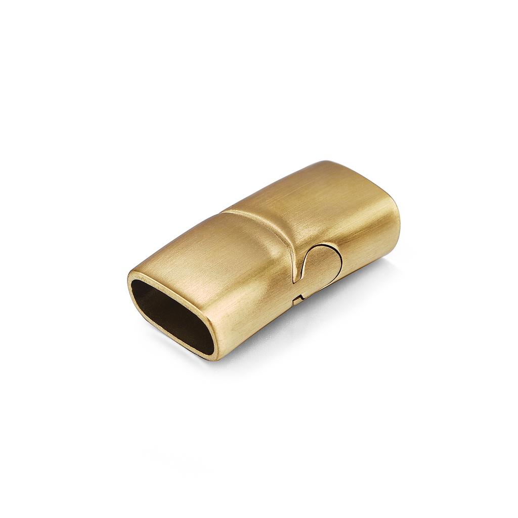 Stainless Steel Magnetic Clasps For Flat Leather Cord DIY Bracelet Connector Buckle Jewelry Making Supplies 8*4/10*5/12*6mm Hole