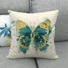 Watercolor Animal Butterfly Pattern Series Digital Printing Short Plush Pillow Covers For Sofa Office Cushion Cover Home Goods