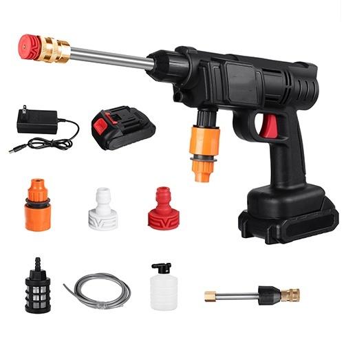 2000W 90Bar High Pressure Car Washer Water Guns Portable Cordless Pressure Car Washing Machine Cleaner Adjustable Nozzle
