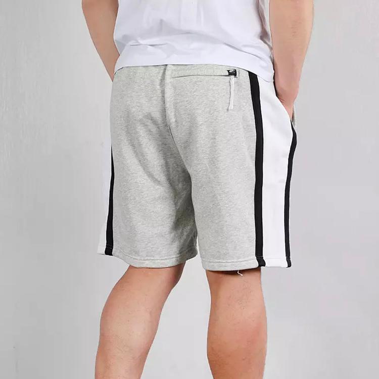 Nike Air French Terry Drawstring Zip Pockets Casual Shorts Men Bottoms Grey CJ9948-050