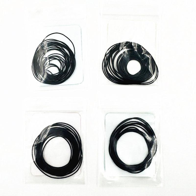 Watch Repair Tools 1Set Watch Case Rubber Waterproof O-Ring Oil-Resistant Watch Bottom Cover Gasket 0.5/0.6Mm O-Ring Seal Gasket