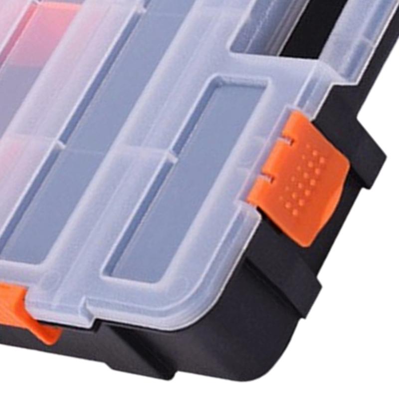 Portable Multiple Compartment Tool Storage Box Durable Design For DIY Enthusiasts And Professionals