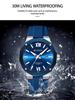 Curren 8465 Men's Casual Rubber Strap Calendar Watch