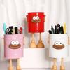 1PCS Cartoon Pen Holder, Simple Storage Holder, for Office Storage, Desk Storage, Home Study Storage