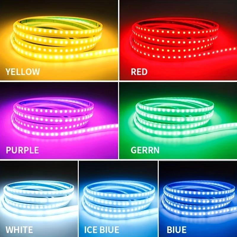 1pc Led Car Hood Lights Sequential Scan Universal Headlight Strip Car Decorative Atmosphere Lamp DRL Auto Daytime Running Lights Dome Lights 6