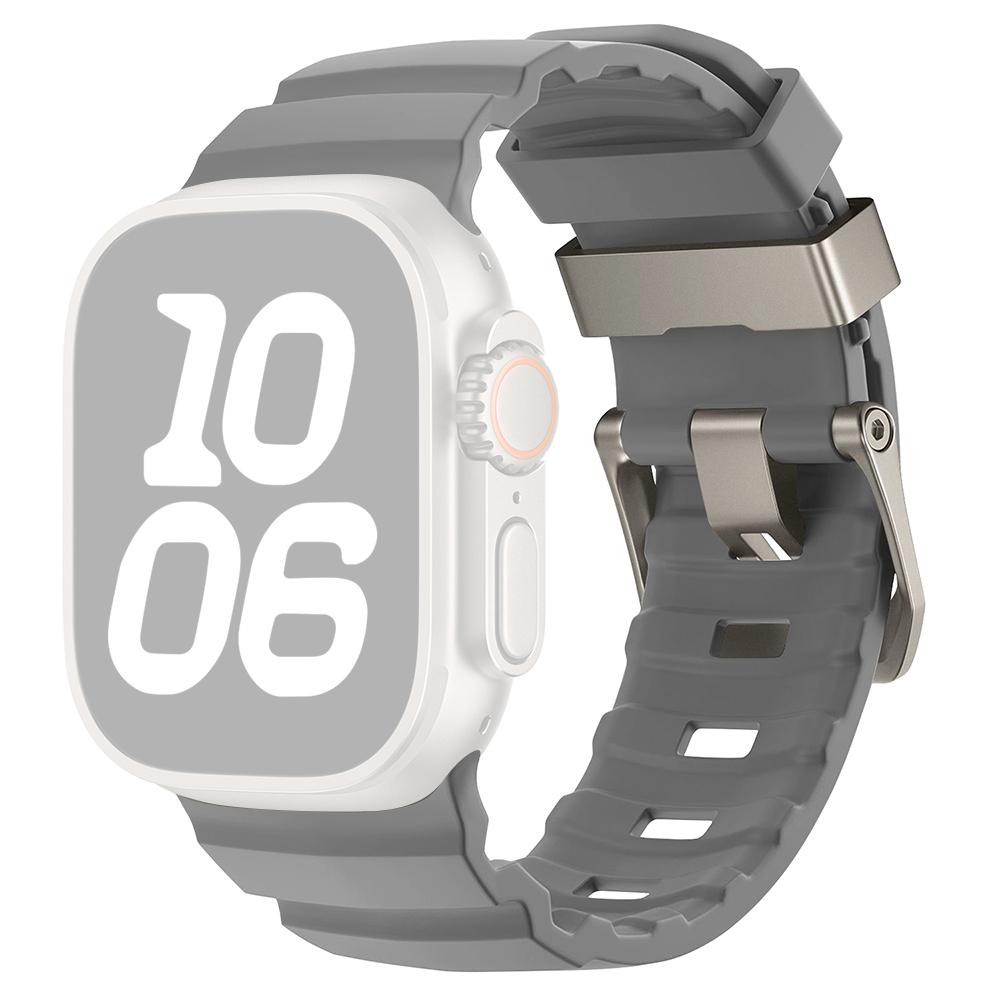 

Watch Strap for Apple Watch Ultra 3 2 1 49mm/Series 11 10 46mm/9 8 7 45mm/SE3 SE2 SE 6 5 4 44mm/3 2 1 42mm Silicone Wrist Band G