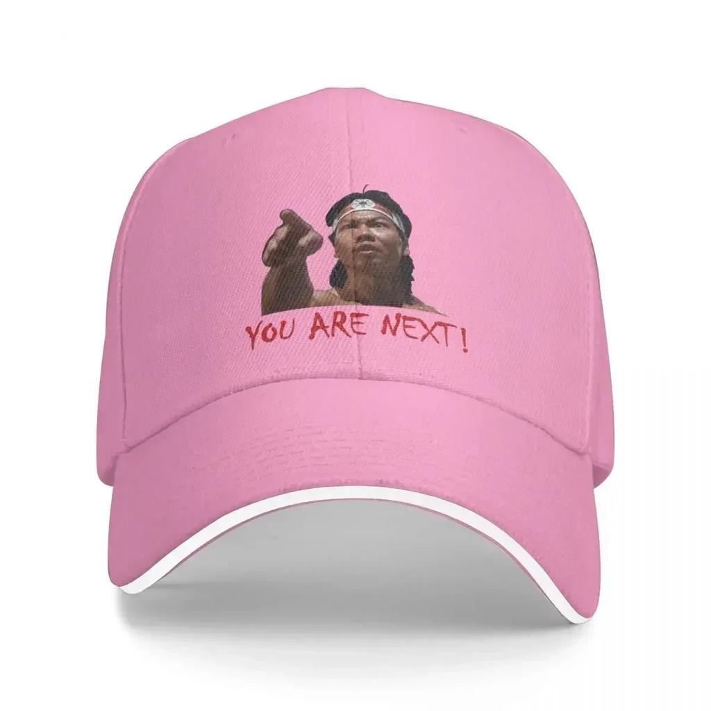 You Are Next Bloodsport Chong LiBolo YeungCap Baseball Cap derby hat F Snap Back Hat beach hat Hats For Unisex Womens