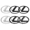 ABS Car Steering Wheel Logo Emblem Sticker Decals Buckle For Lexus LS GS GS300 GS350 GS400 GS430 GS460 GS450h GS300h Accessories