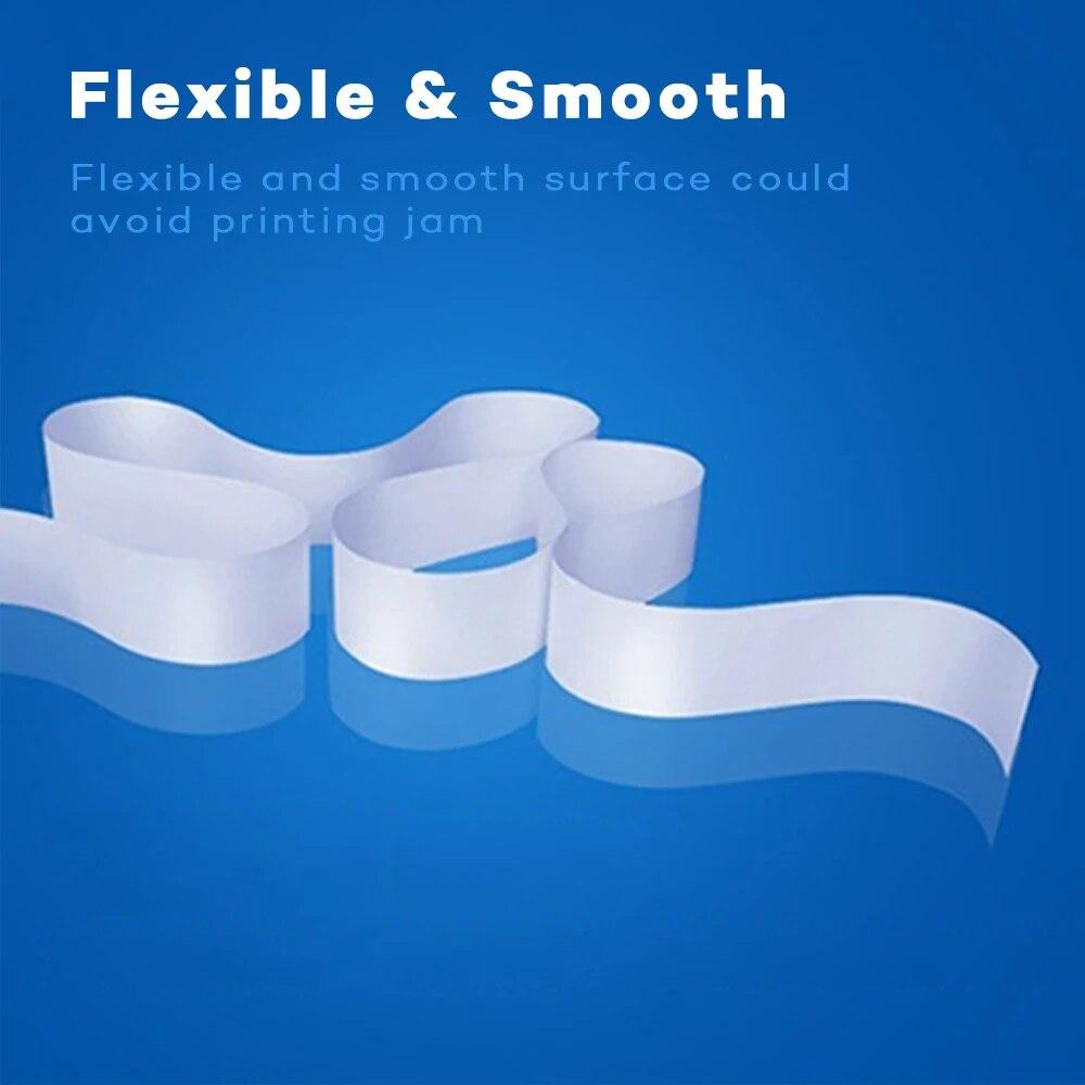 3Rolls 56*30mm Papel Térmico Adesivo Imprimível Compatível com Câmera de Impressão Instantânea Infantil Impressora Fotográfica Térmica