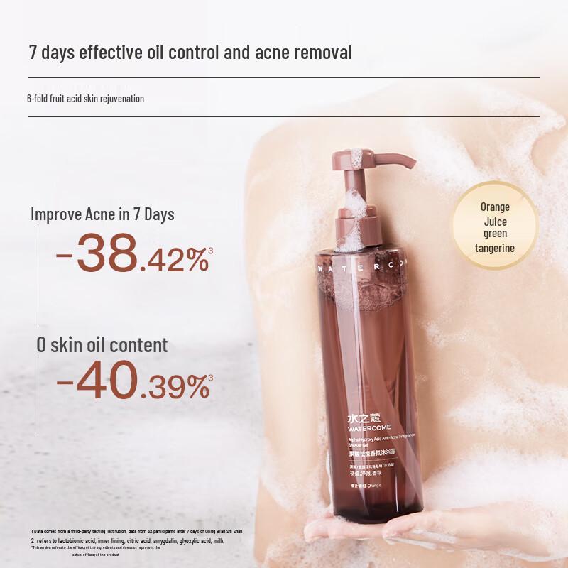 Water Code Fruit Acid Exfoliating Shower Gel