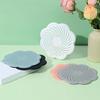 3pcs/set Flower Shape Mesh Sink Strainer Anti-blocking Hair Clean Up Waste Catcher Floor Drain Cover Kitchen Bathroom Accessory