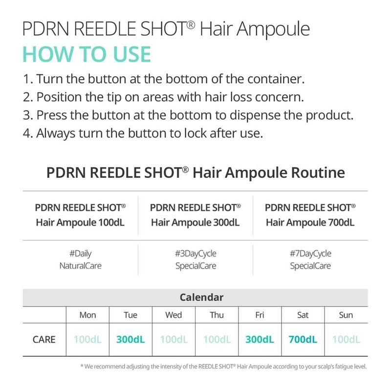 VT PDRN Reedle Shot Haarampulle 100 dL