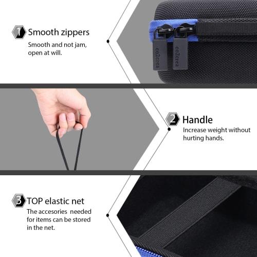 co2CREA Storage Case Compatible with Zoom AMS-24/AMS-44 Audio Interfaces (Case Only)