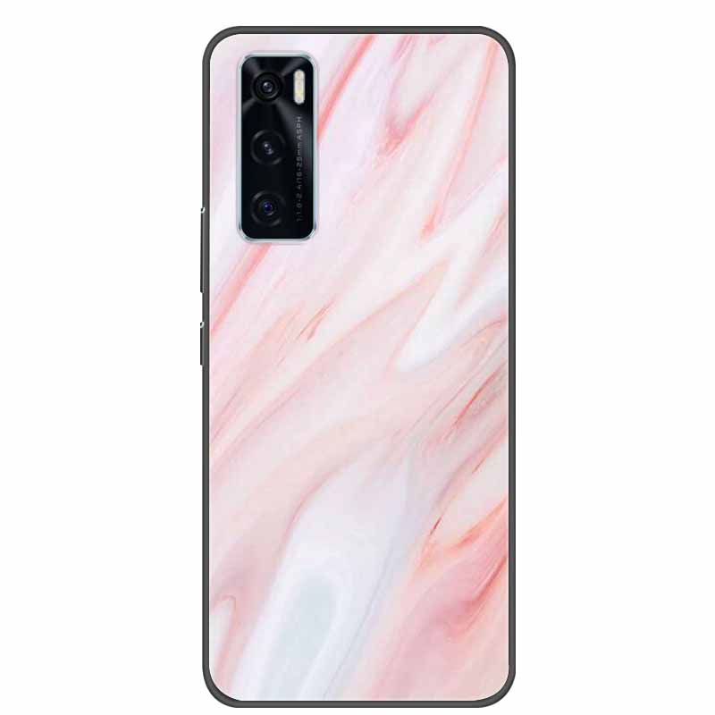 For Vivo V20 SE Case Marble Silicone Soft TPU Bumper Cover Coque For Vivo V20 SE Back Cover Cases for VivoV20 SE V20SE V 20 SE