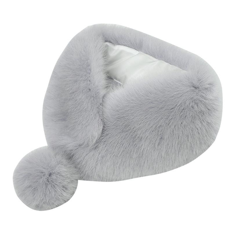 Enorme Stola Sciarpa Collo Pelliccia Volpe Nera (Made In - Catawiki - Foto 10