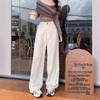 Women's High Waist Straight Wide-Leg Jeans - Spring/Winter 2024