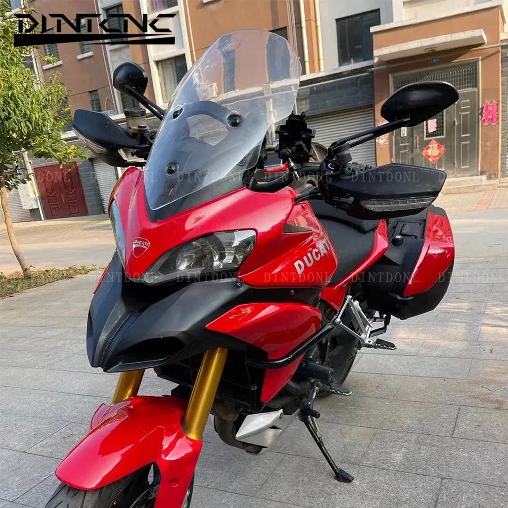 For DUCATI Multistrada V4 Pikes Peak V2 950 1200 1260 S Enduro Motorcycle Rear View Mirror Left Right Glass Lenses Accessories