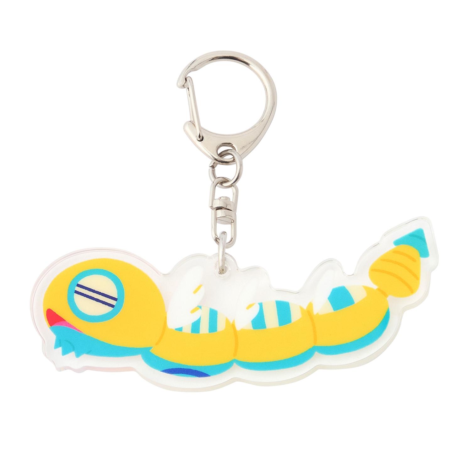 

Pokemon Acrylic Keychain Dudunsparce NYORO NYORO FRIENDS Japan NEW