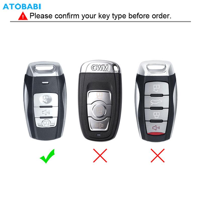Tpu Car Key Cover Remote Control Cases Protector Auto Accessories For Gwm Great Wall Haval H2 H6 Coupe