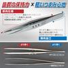 HOZAN Tweezers, Thick Finish, 2.8mm Plate Thickness, 125mm Total Length, 8mm Opening Width, 0.6mm Tip Width, Straight, PP-100
