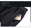 2025 Men's Loose Fit Velvet-Lined Winter Sports Pants with Zipper Cuffs