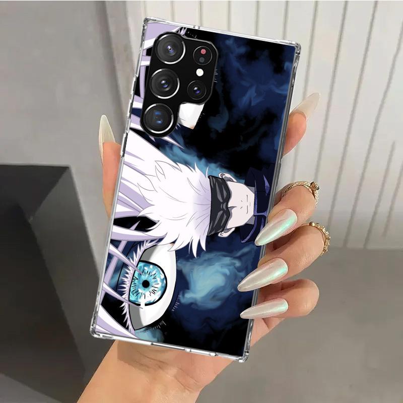 

Чехол для телефона Japan Anime Jujutsus для Samsung Galaxy S26 S24 S23 Ultra S25 Edge S22 S21 Plus S20 FE + Мягкий чехол с принтом Funda Galax Samsung S20 Ultra