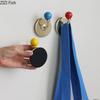 Golden Bending Hook Clothing Hat Hooks Wall-mounted Storage Hanging Hooks Colorful Wall Storage Holder Decorative Shelves