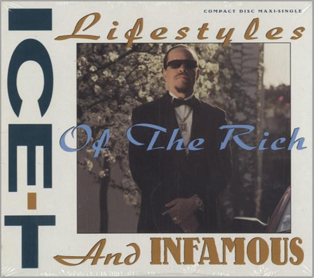 CD ICE-T - Lifestyles of the Rich & Infamous / 9401612 Sire 1991 US Rap & Hip-Hop/R&B Used