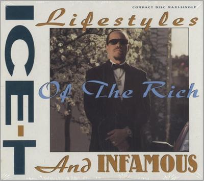 CD ICE-T - Lifestyles of the Rich & Infamous / 9401612 Sire 1991 US Rap & Hip-Hop/R&B Used