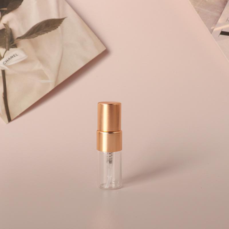 2/3/5/10ml High-End Transparent Glass Perfume Spray Bottle - Portable and Refillable