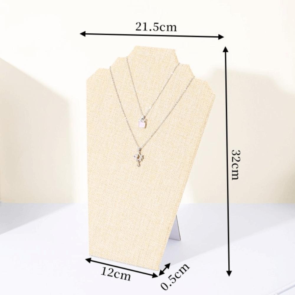 Velvet Jewelry Display Stand Black Necklace Holder Stand New Necklace Shelf  Jewelry Shop Window
