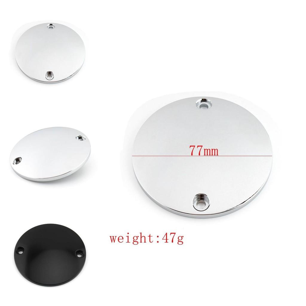 Stylish Engine Clutch Cover For Glide Road King Soft Tail With Exquisite Design In Black Silver