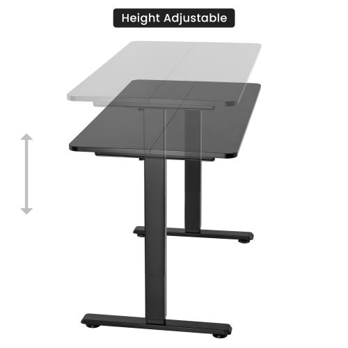 Adjustable Height Table Up Up Frigg Black