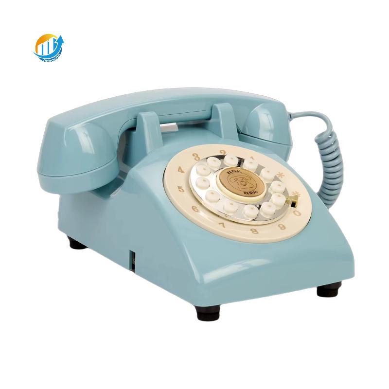 European Audio Message Book Voice Record Vintage Telephone Recorder Wedding Phone Customized for Special Events